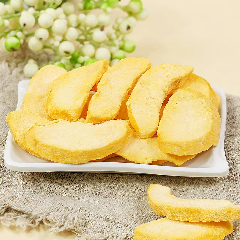 Freeze-Dried Yellow Peaches (Sweetened)