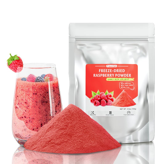 Freeze Dried Strawberry Powder 150g Strawberry Powder for Smoothie Cake Drinks and Baking Food Poudre de fraise