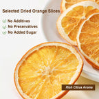 Dehydrated Orange Slices 100g, No Sugar & No Additives, Ideal for Cocktails, Garnishes, Cakes, Crafts and Tea Drinks