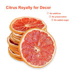 Dehydrated Grapefruit Slices 500g, No Sugar No Additives, Natural Dried Citrus Slices for Tea, Cocktails, Garnish and Baking