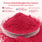 Freeze Dried Strawberry Powder 150g Strawberry Powder for Smoothie Cake Drinks and Baking Food Poudre de fraise