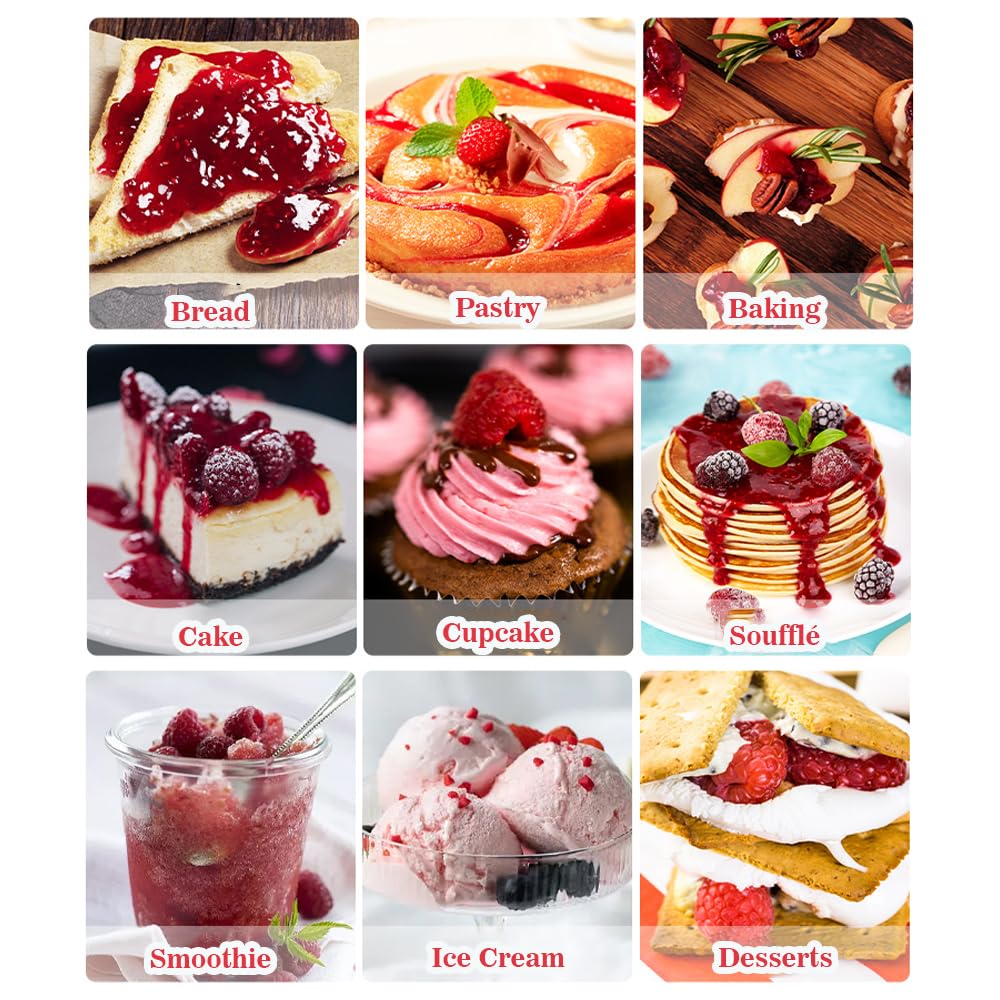 Freeze Dried Strawberry Powder 150g Strawberry Powder for Smoothie Cake Drinks and Baking Food Poudre de fraise