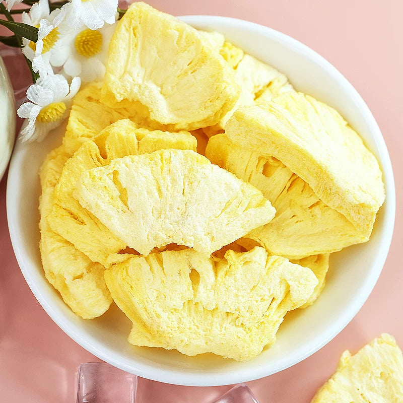Freeze-Dried Pineapple Slices