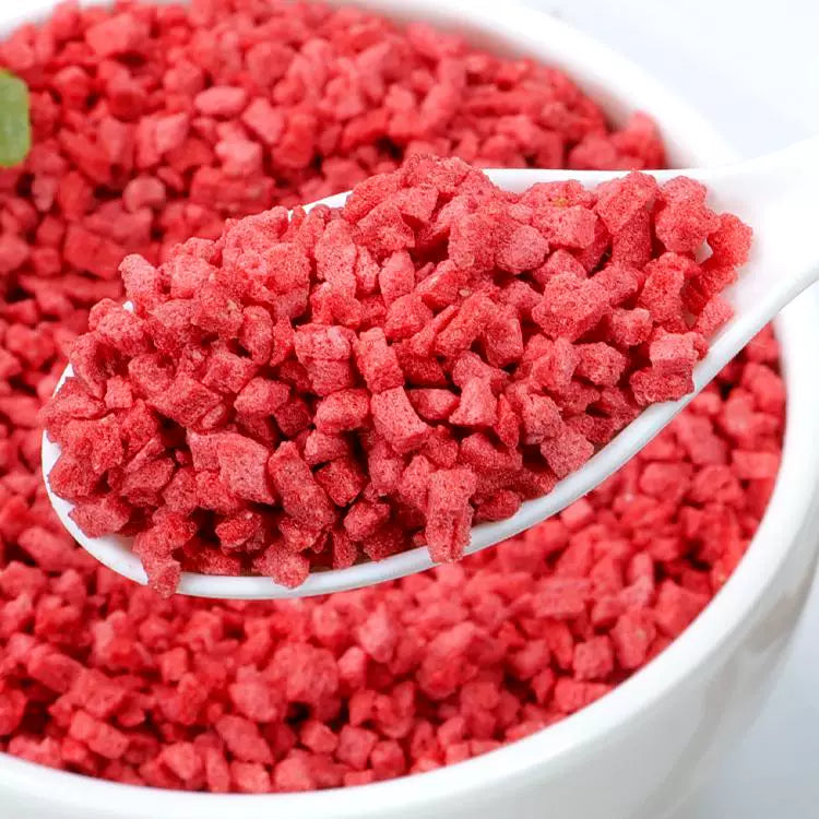 Premium Freeze Dried Strawberries Pieces 100% Natural & No Additives.