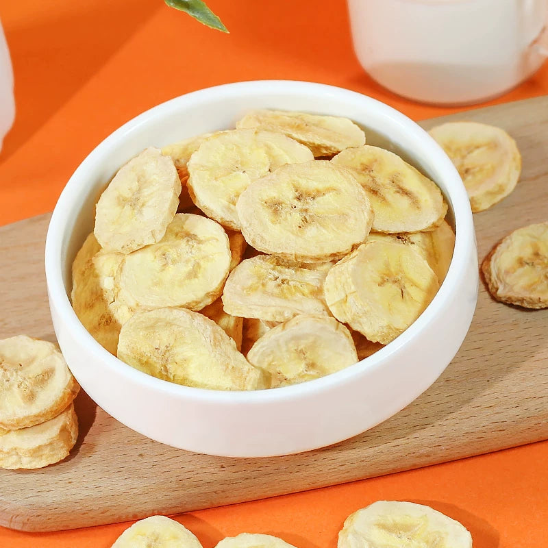 Organic Freeze-Dried Banana Slices