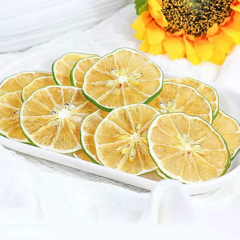 Dehydrated Green Lemon Slices