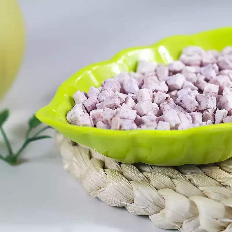 Freeze-Dried Taro Dices