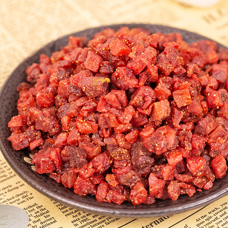 Candied Strawberry Dices | Bulk Wholesale Supply