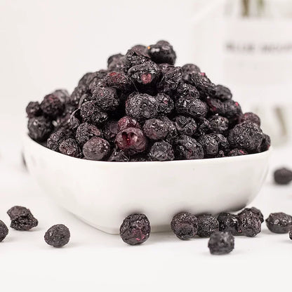 Freeze-Dried Blueberry Dices No Sugar Added, 100% Natural, Fruit Snacks