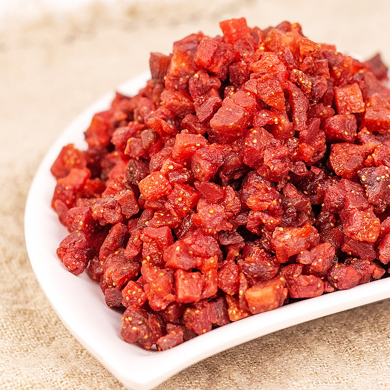 Candied Strawberry Dices | Bulk Wholesale Supply