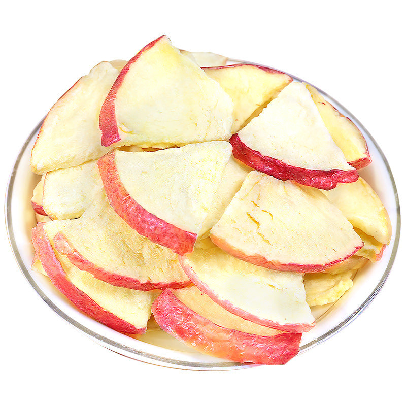 2-Pack Bulk Dried Apples,Dehydrated Apple Slices Total 500g No Sugar Added