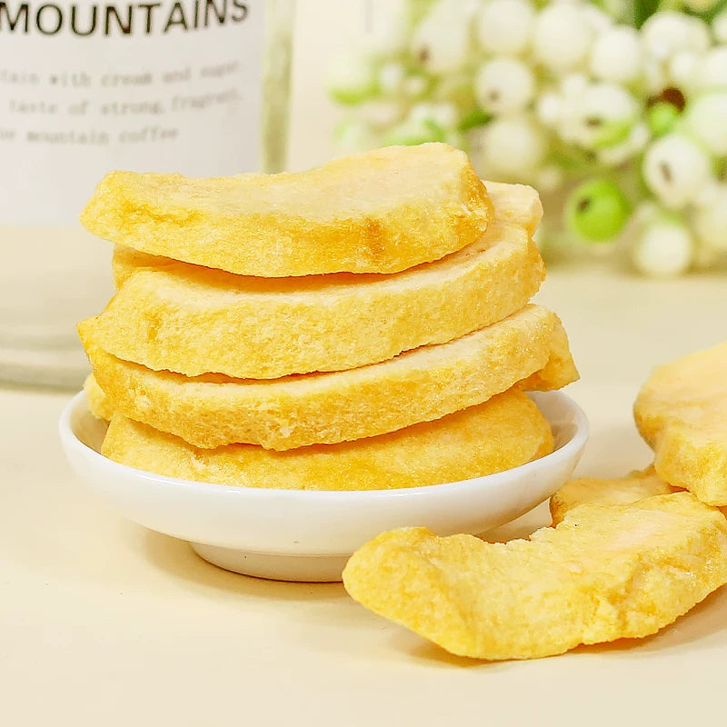Freeze-Dried Yellow Peaches (Sweetened)