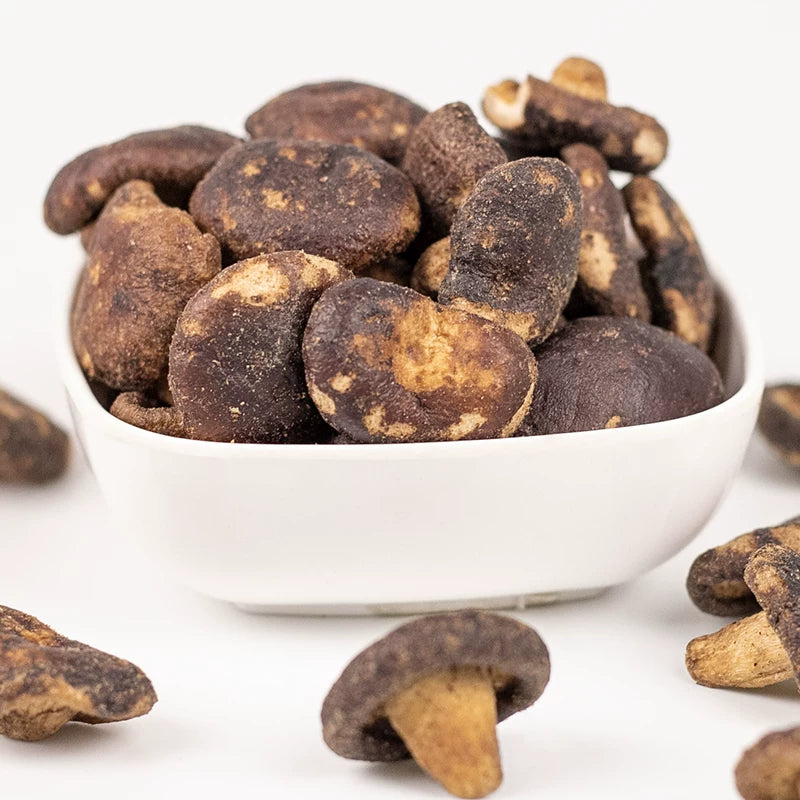 Shiitake Mushroom Crisps, Vacuum Fried Vegetable Chips