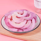 2-Pack Bulk Premium Freeze Dried Peaches Chips Total 500g ,Natural Dried Peach Slices,Peaches Fresh Making,No Sugar Added