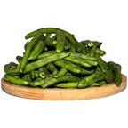 Dehydrated Green Bean Crisps, Ready-to-Eat Vegetable Snacks