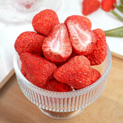5-Pack Bulk Premium Freeze Dried Whole Strawberries