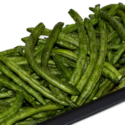 Dehydrated Green Bean Crisps, Ready-to-Eat Vegetable Snacks