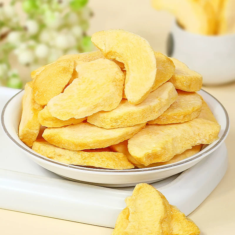 Freeze-Dried Yellow Peaches (Sweetened)