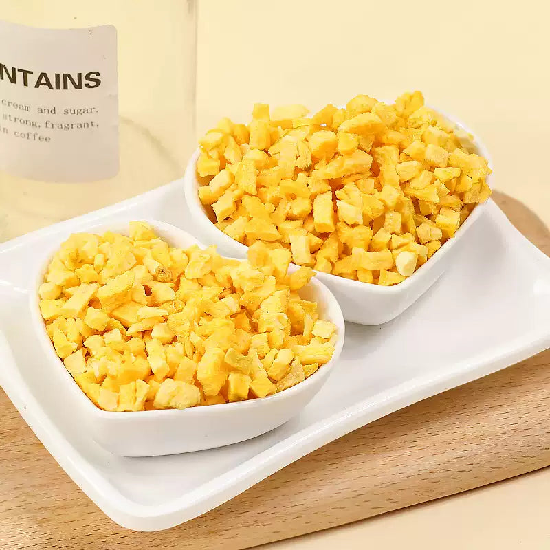 Freeze-Dried Yellow Peach Dices