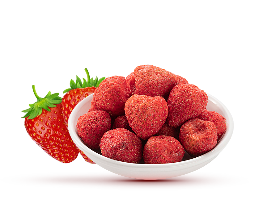 5-Pack Bulk Premium Freeze Dried Whole Strawberries Total 500g 100% Natural No Sugar Added,  No Additives